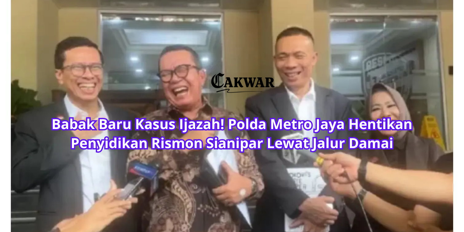 Babak Baru Kasus Ijazah! Polda Metro Jaya Hentikan Penyidikan Rismon Sianipar Lewat Jalur Damai