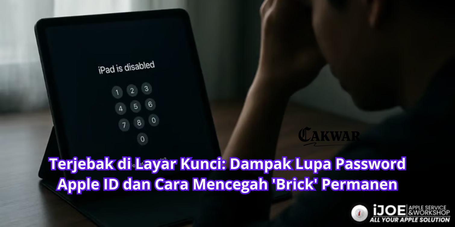 Terjebak di Layar Kunci: Dampak Lupa Password Apple ID dan Cara Mencegah ‘Brick’ Permanen