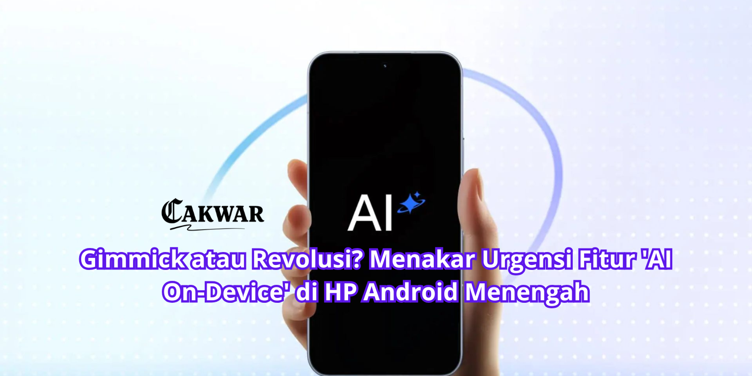 Gimmick atau Revolusi? Menakar Urgensi Fitur ‘AI On-Device’ di HP Android Menengah