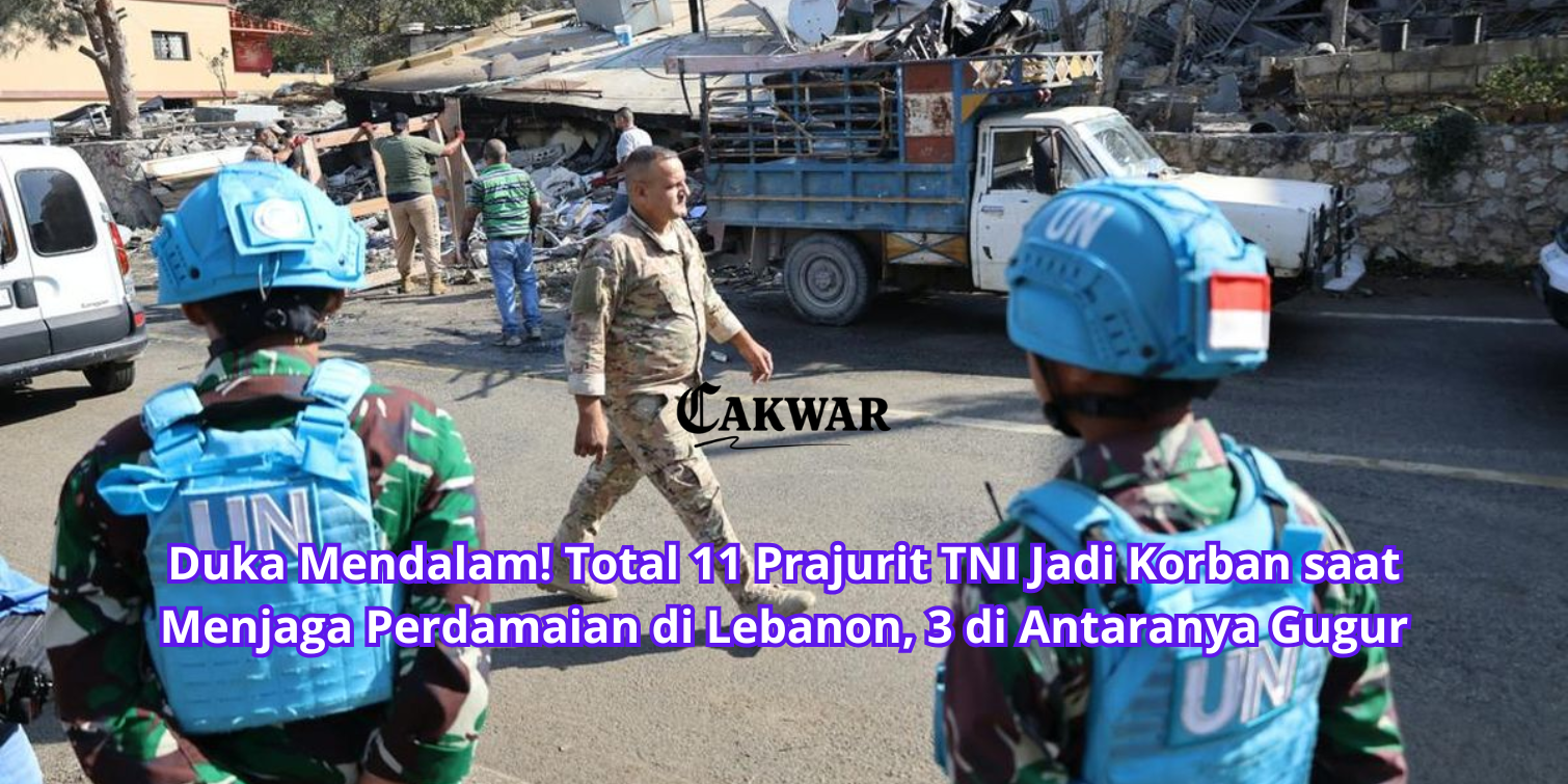 Duka Mendalam! Total 11 Prajurit TNI Jadi Korban saat Menjaga Perdamaian di Lebanon, 3 di Antaranya Gugur