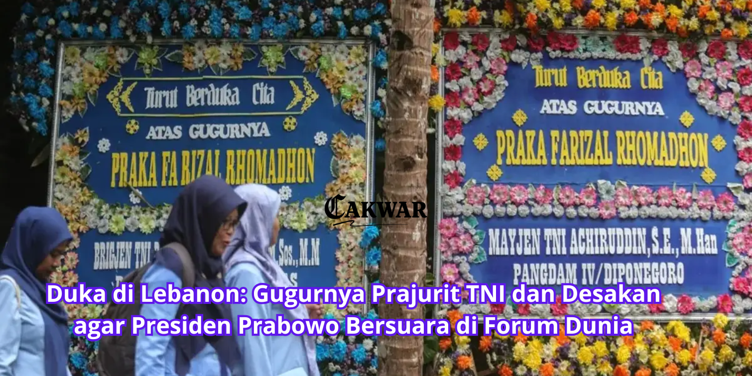 Duka di Lebanon: Gugurnya Prajurit TNI dan Desakan agar Presiden Prabowo Bersuara di Forum Dunia