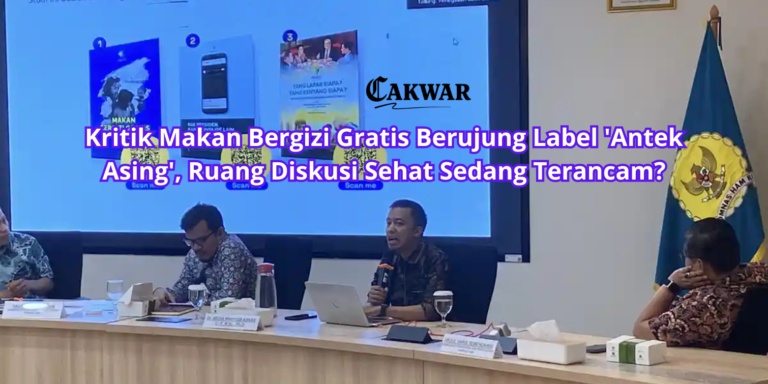 Kritik Makan Bergizi Gratis Berujung Label ‘Antek Asing’, Ruang Diskusi Sehat Sedang Terancam?