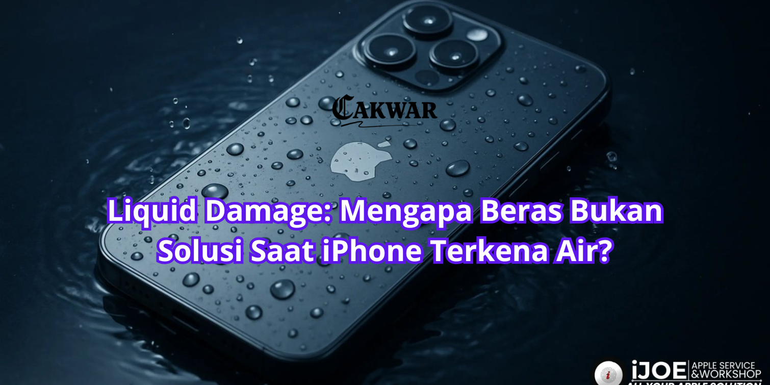 Liquid Damage: Mengapa Beras Bukan Solusi Saat iPhone Terkena Air?