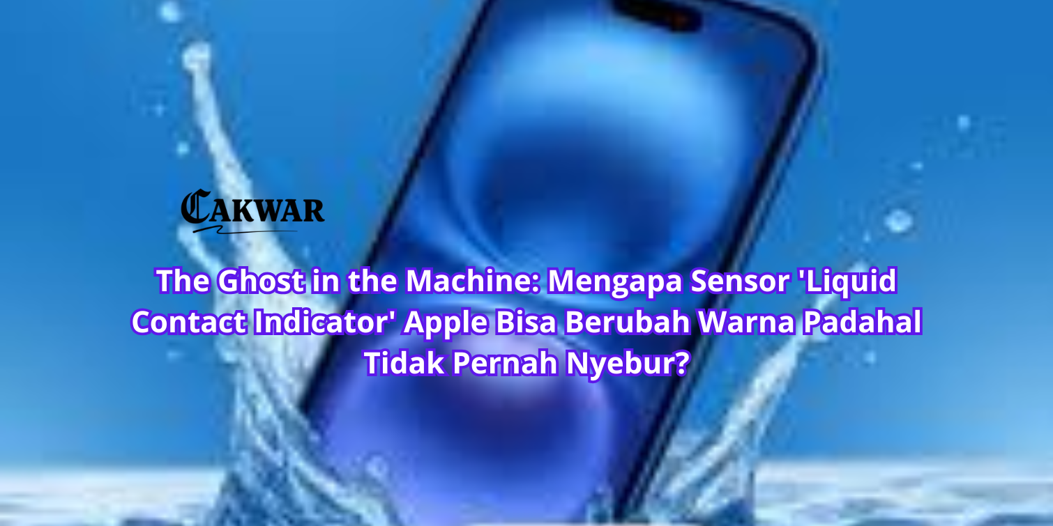 The Ghost in the Machine: Mengapa Sensor ‘Liquid Contact Indicator’ Apple Bisa Berubah Warna Padahal Tidak Pernah Nyebur?