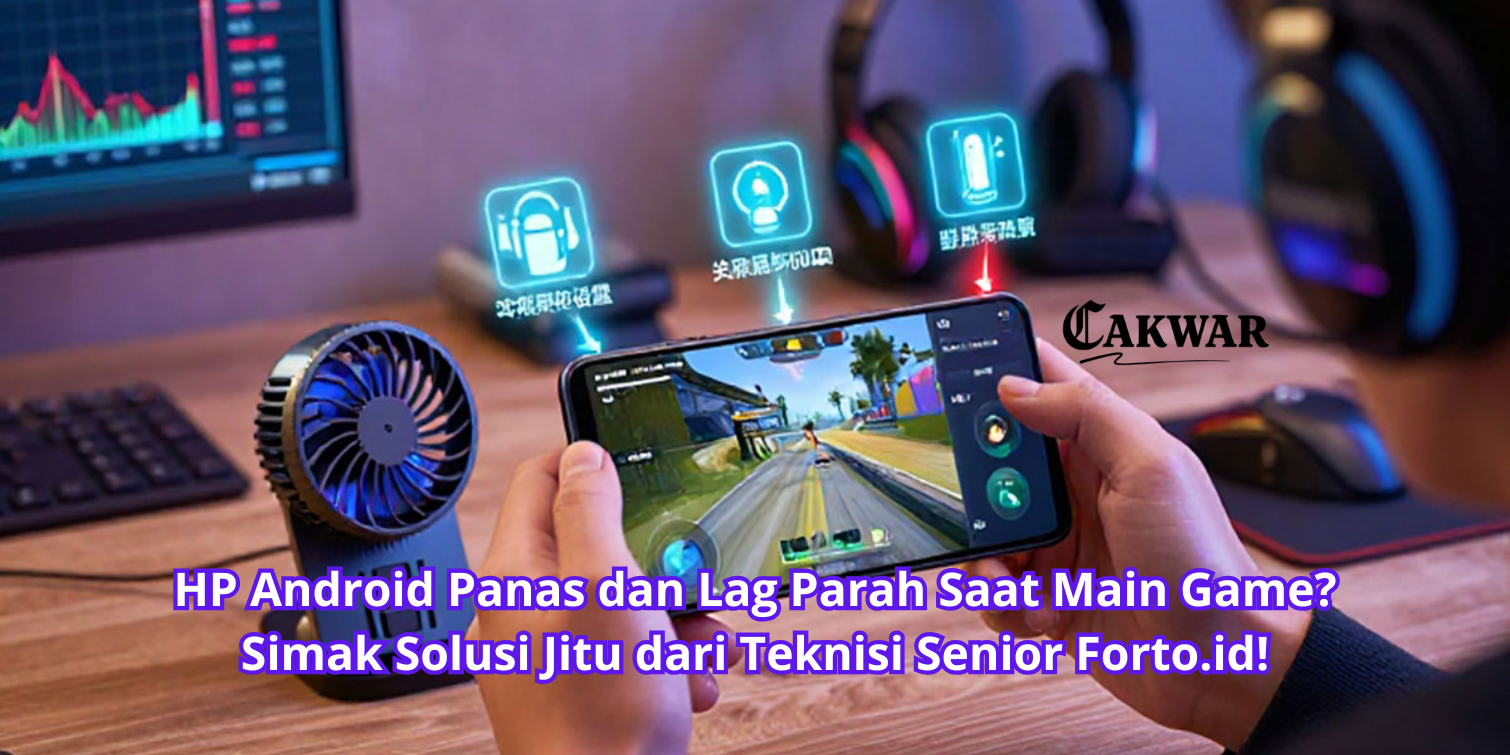 HP Android Panas dan Lag Parah Saat Main Game? Simak Solusi Jitu dari Teknisi Senior Forto.id!