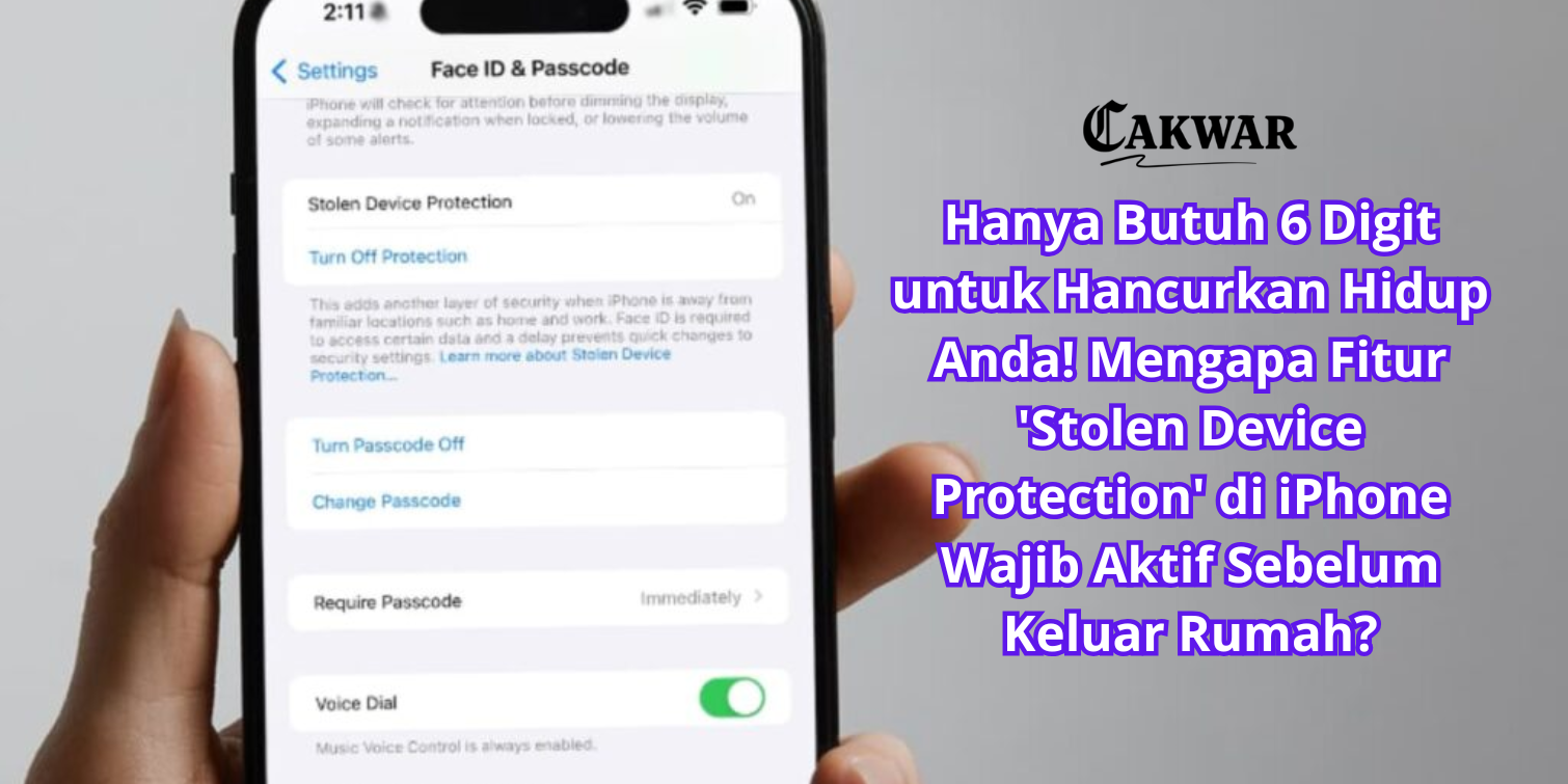 Hanya Butuh 6 Digit untuk Hancurkan Hidup Anda! Mengapa Fitur ‘Stolen Device Protection’ di iPhone Wajib Aktif Sebelum Keluar Rumah?