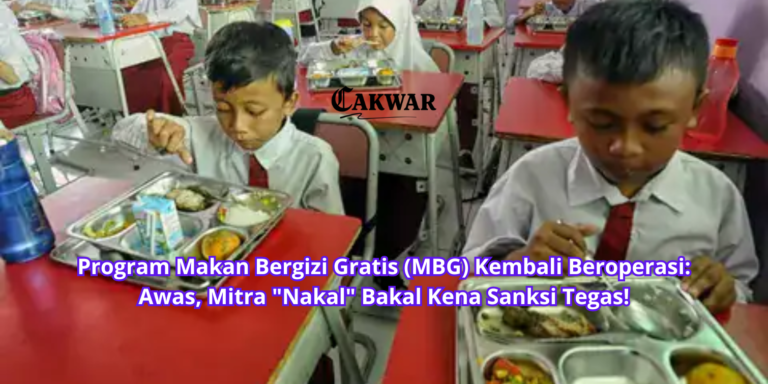 Program Makan Bergizi Gratis (MBG) Kembali Beroperasi: Awas, Mitra “Nakal” Bakal Kena Sanksi Tegas!