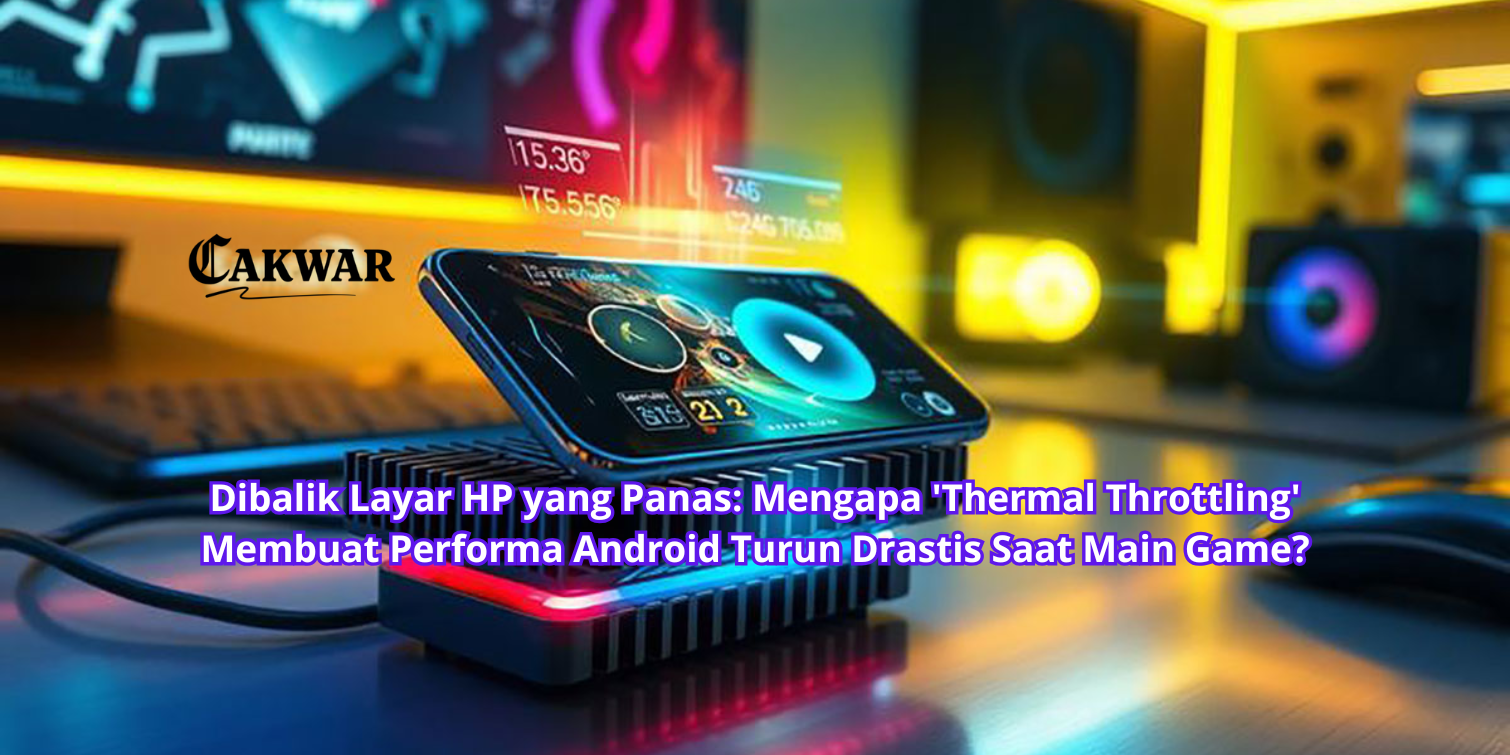 Dibalik Layar HP yang Panas: Mengapa ‘Thermal Throttling’ Membuat Performa Android Turun Drastis Saat Main Game?