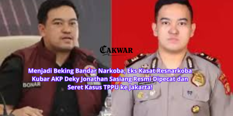 Menjadi Beking Bandar Narkoba, Eks Kasat Resnarkoba Kubar AKP Deky Jonathan Sasiang Resmi Dipecat dan Seret Kasus TPPU ke Jakarta!