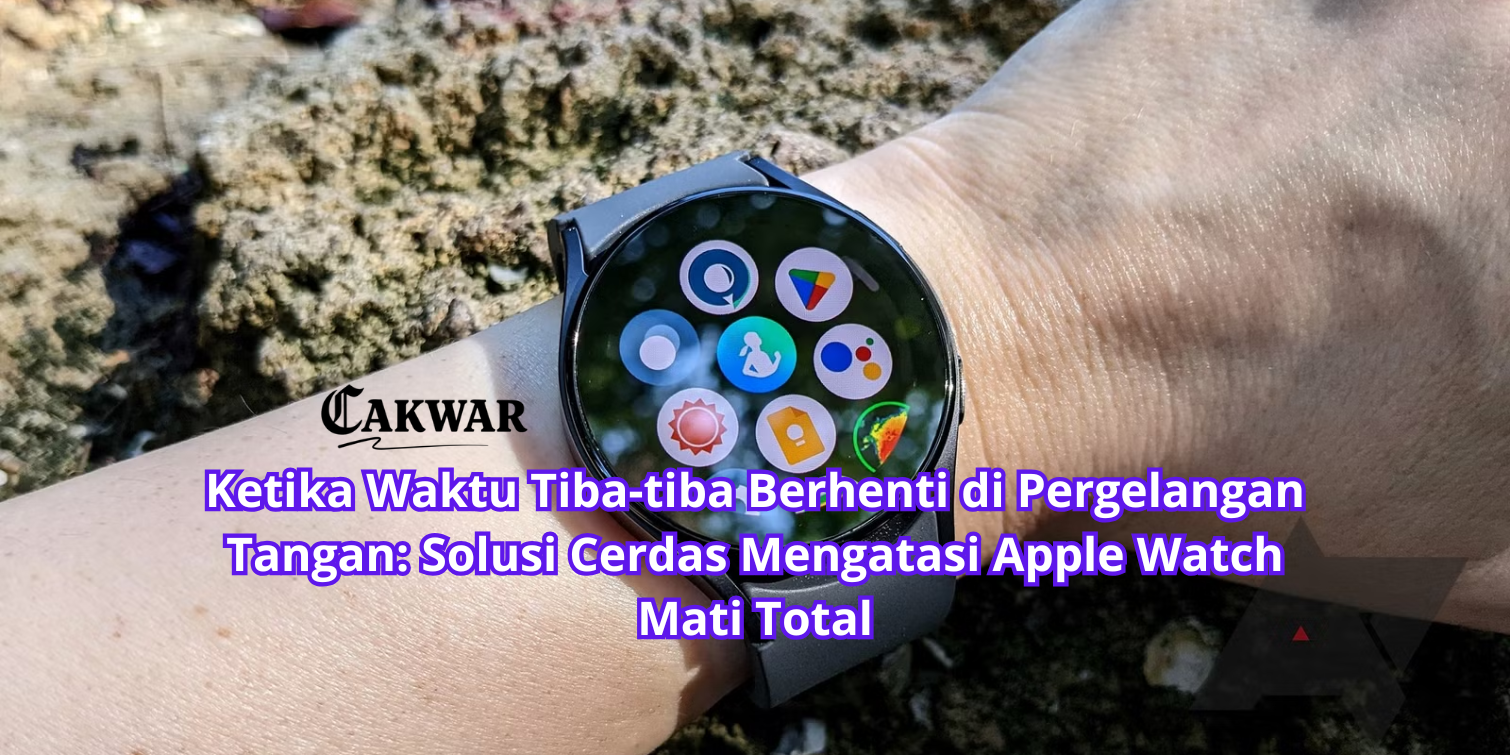 Ketika Waktu Tiba-tiba Berhenti di Pergelangan Tangan: Solusi Cerdas Mengatasi Apple Watch Mati Total