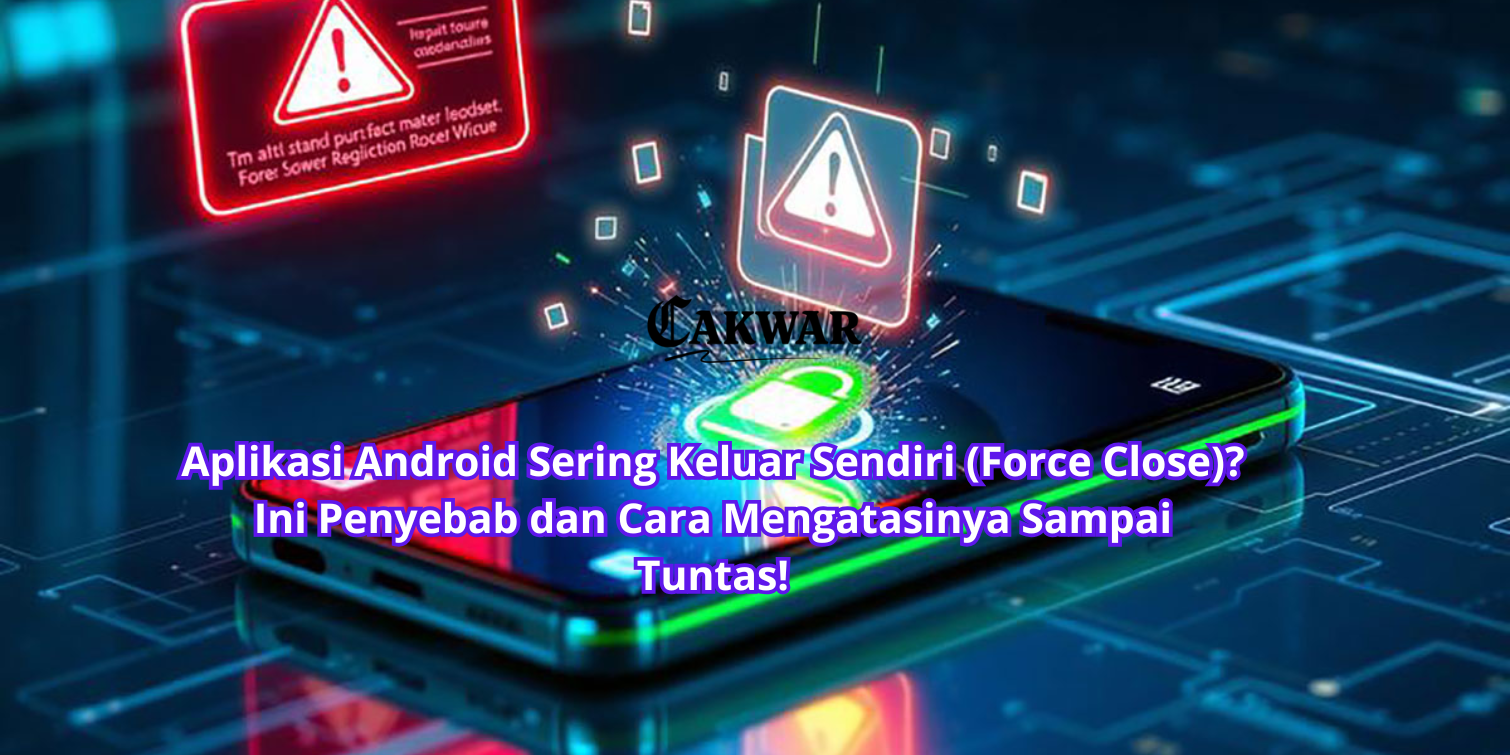 Aplikasi Android Sering Keluar Sendiri (Force Close)? Ini Penyebab dan Cara Mengatasinya Sampai Tuntas!