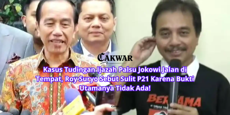 Kasus Tudingan Ijazah Palsu Jokowi Jalan di Tempat, Roy Suryo Sebut Sulit P21 Karena Bukti Utamanya Tidak Ada!