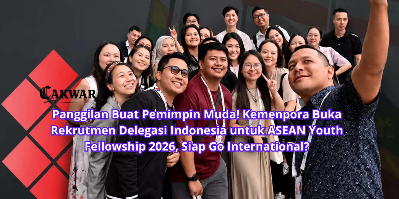 Panggilan Buat Pemimpin Muda! Kemenpora Buka Rekrutmen Delegasi Indonesia untuk ASEAN Youth Fellowship 2026, Siap Go International?