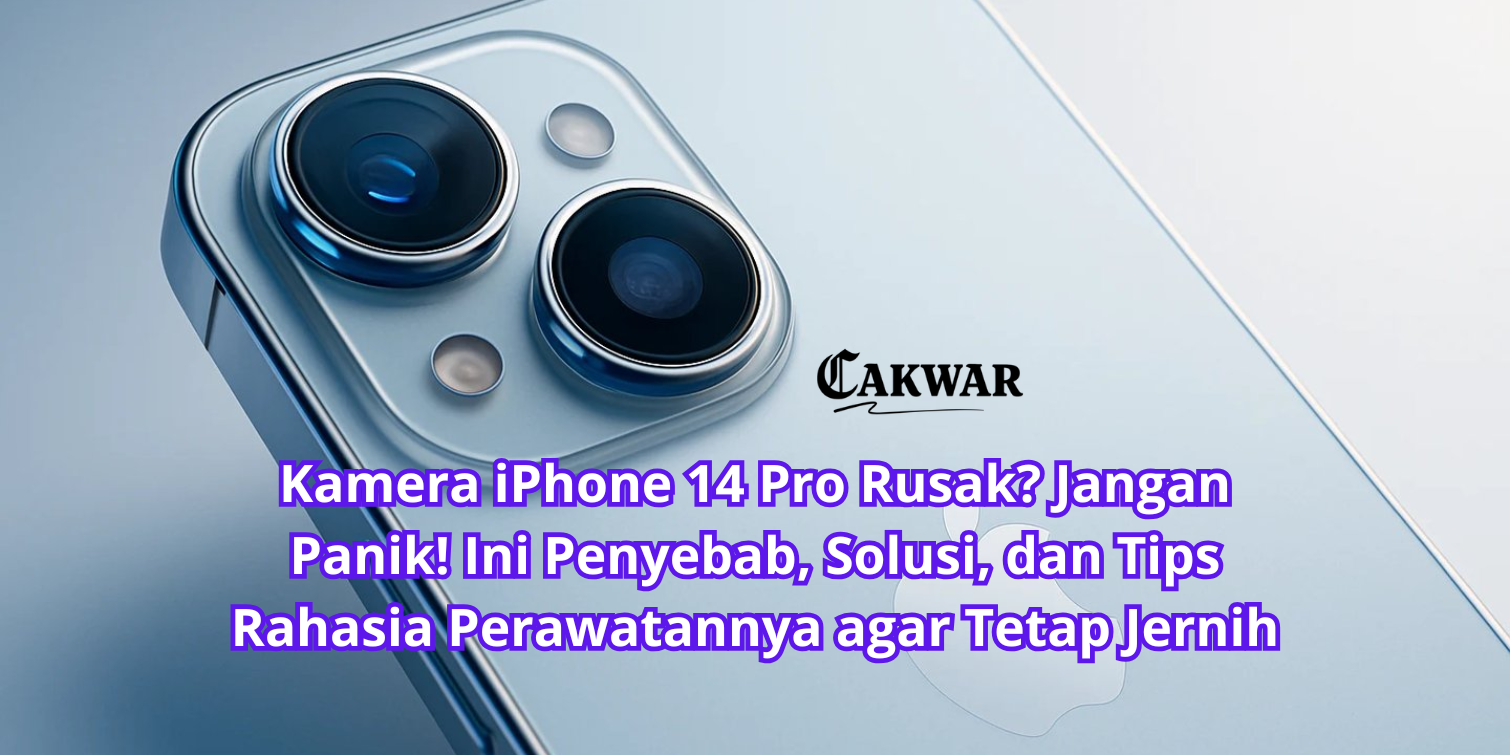 Kamera iPhone 14 Pro Rusak? Jangan Panik! Ini Penyebab, Solusi, dan Tips Rahasia Perawatannya agar Tetap Jernih