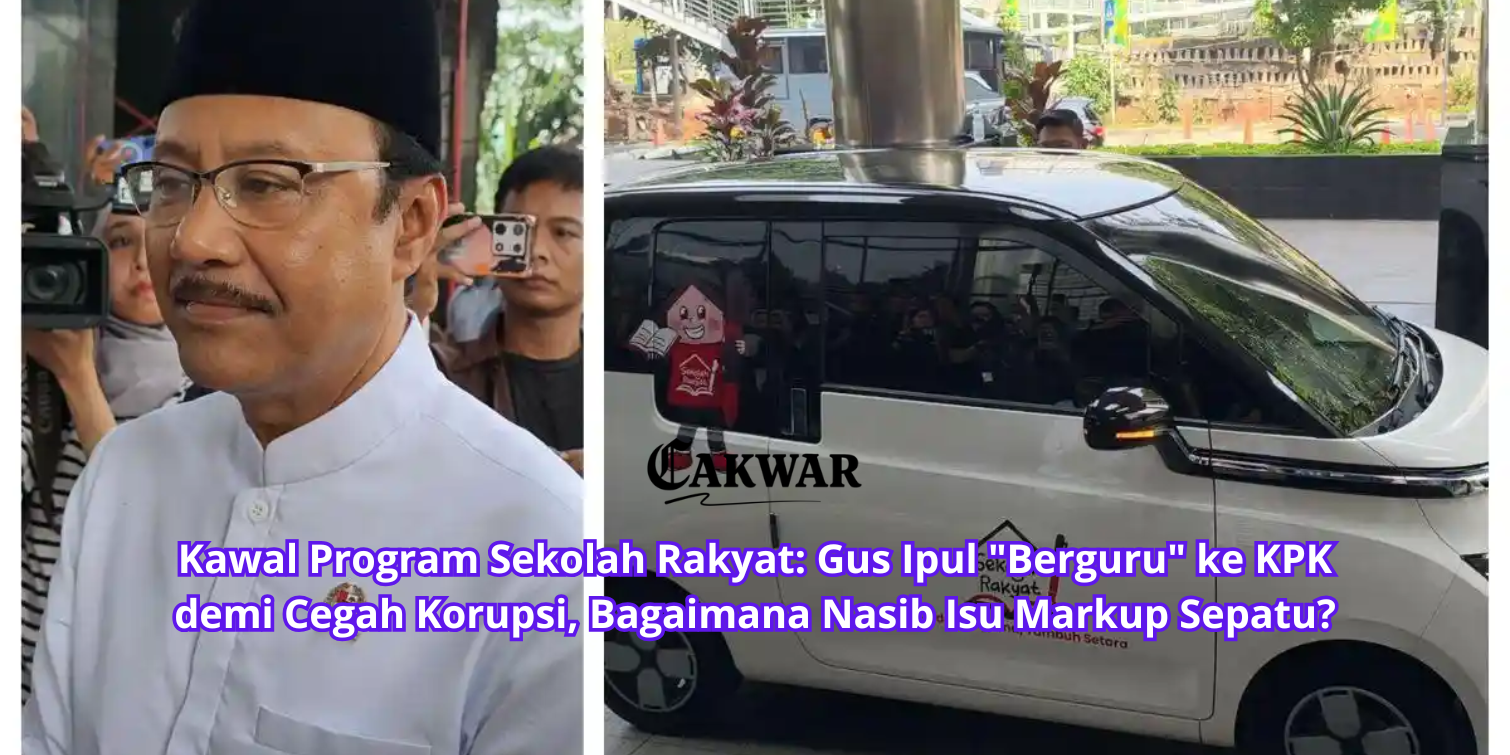 Kawal Program Sekolah Rakyat: Gus Ipul “Berguru” ke KPK demi Cegah Korupsi, Bagaimana Nasib Isu Markup Sepatu?