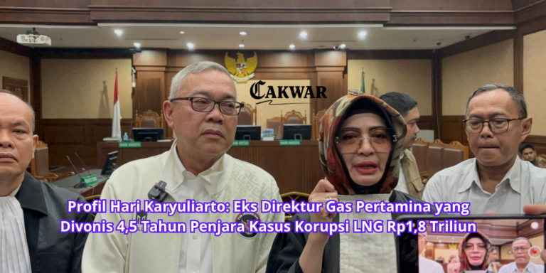 Profil Hari Karyuliarto: Eks Direktur Gas Pertamina yang Divonis 4,5 Tahun Penjara Kasus Korupsi LNG Rp1,8 Triliun