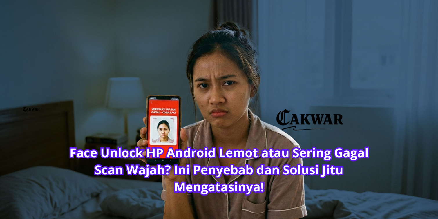 Face Unlock HP Android Lemot atau Sering Gagal Scan Wajah? Ini Penyebab dan Solusi Jitu Mengatasinya!