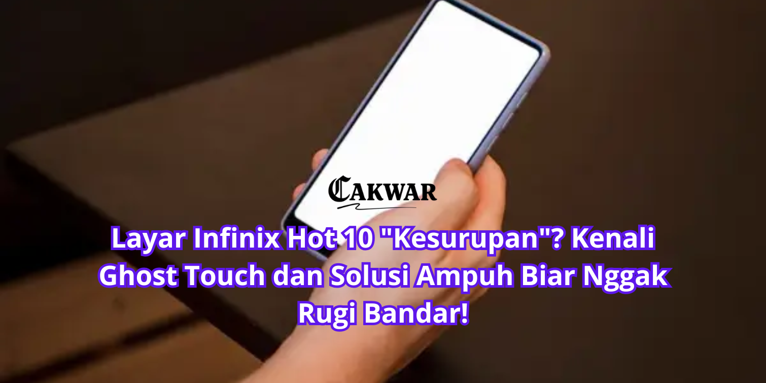 Layar Infinix Hot 10 “Kesurupan”? Kenali Ghost Touch dan Solusi Ampuh Biar Nggak Rugi Bandar!