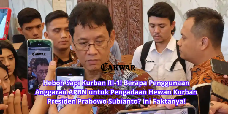 Heboh Sapi Kurban RI-1! Berapa Penggunaan Anggaran APBN untuk Pengadaan Hewan Kurban Presiden Prabowo Subianto? Ini Faktanya!