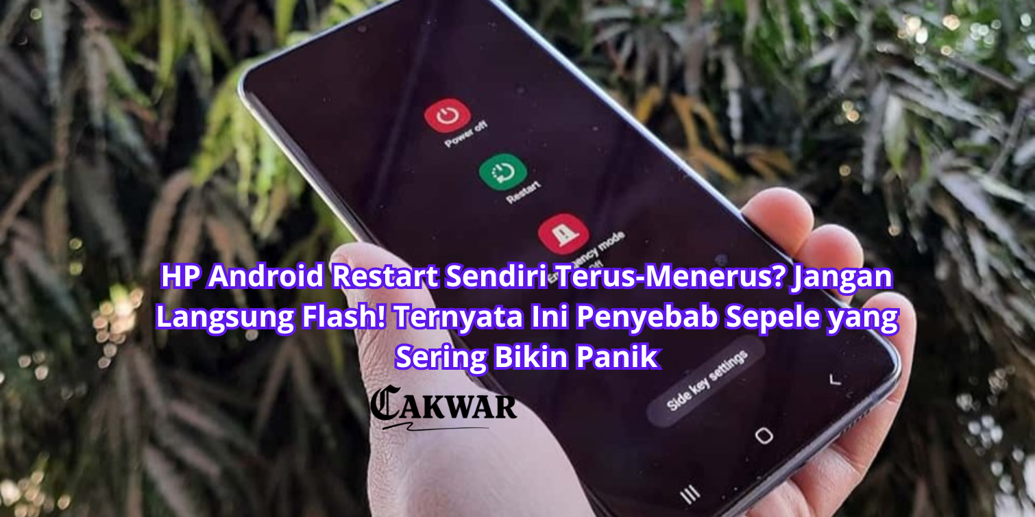 HP Android Restart Sendiri Terus-Menerus? Jangan Langsung Flash! Ternyata Ini Penyebab Sepele yang Sering Bikin Panik