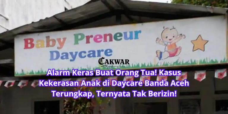 Alarm Keras Buat Orang Tua! Kasus Kekerasan Anak di Daycare Banda Aceh Terungkap, Ternyata Tak Berizin!