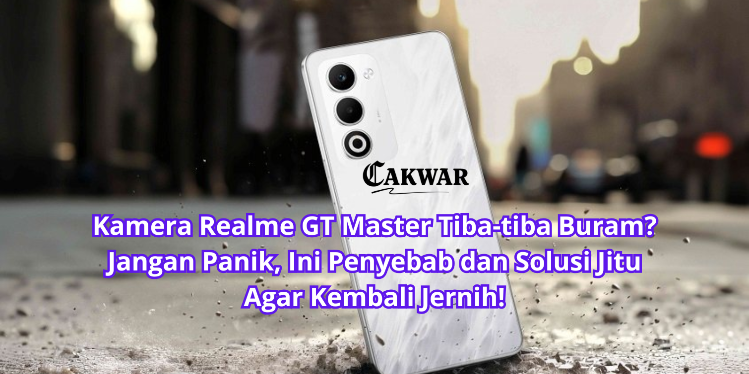 Kamera Realme GT Master Tiba-tiba Buram? Jangan Panik, Ini Penyebab dan Solusi Jitu Agar Kembali Jernih!