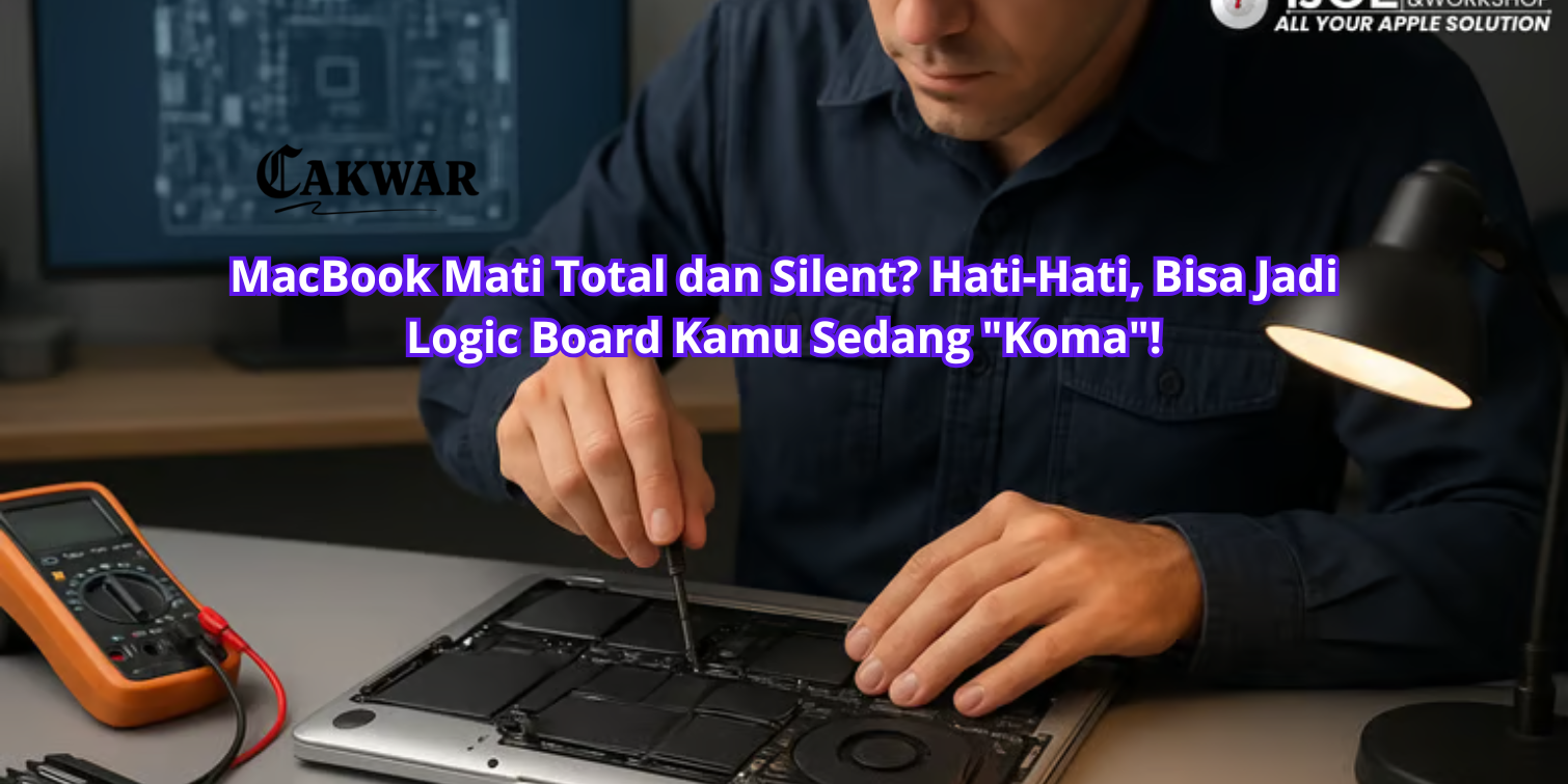 MacBook Mati Total dan Silent? Hati-Hati, Bisa Jadi Logic Board Kamu Sedang “Koma”!