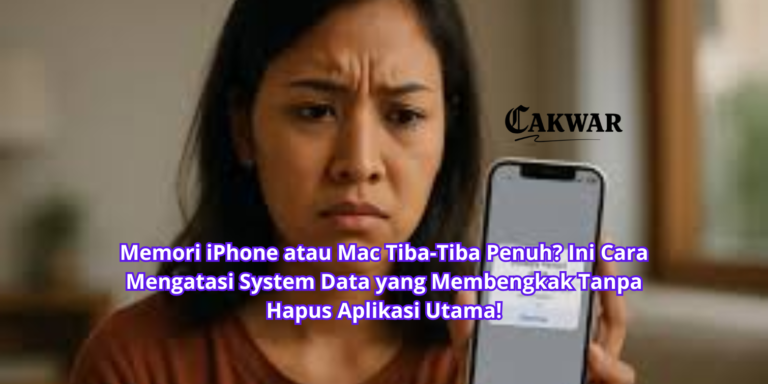 Memori iPhone atau Mac Tiba-Tiba Penuh? Ini Cara Mengatasi System Data yang Membengkak Tanpa Hapus Aplikasi Utama!