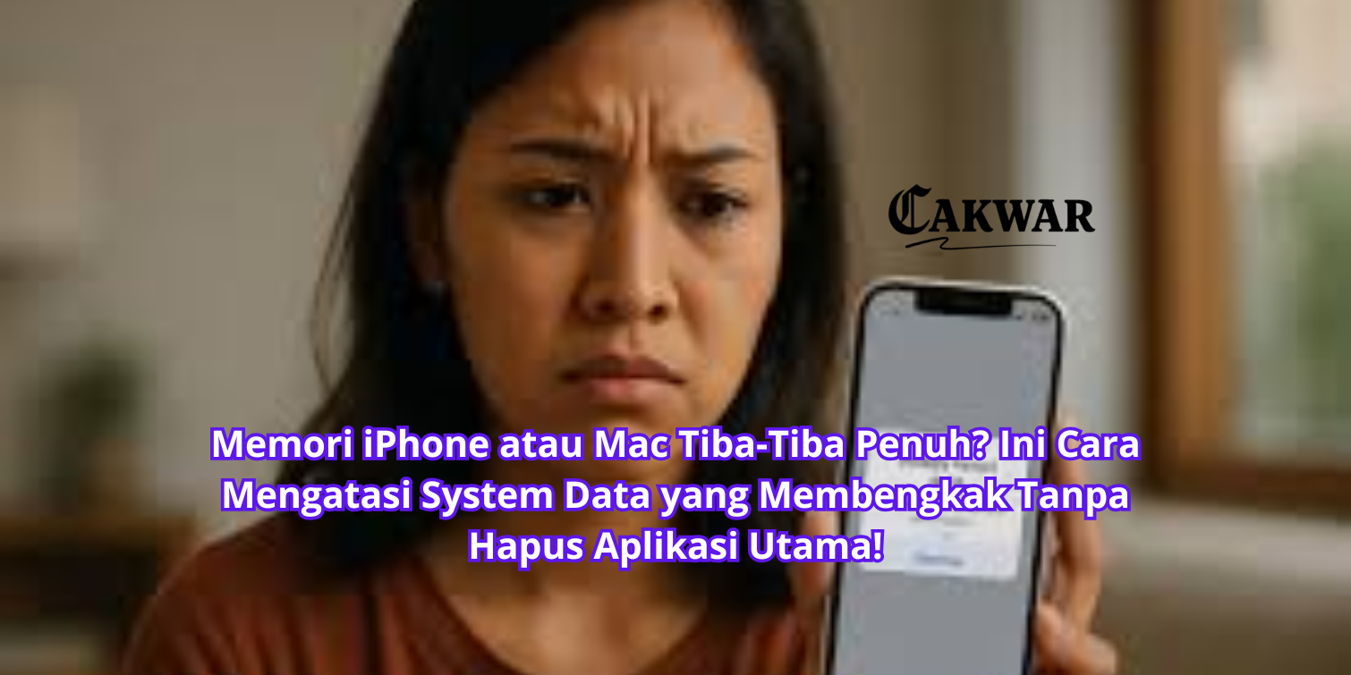 Memori iPhone atau Mac Tiba-Tiba Penuh? Ini Cara Mengatasi System Data yang Membengkak Tanpa Hapus Aplikasi Utama!