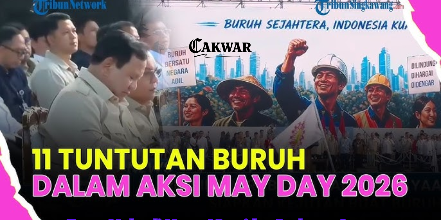 Tatap Muka di Monas! Presiden Prabowo Catat Langsung 11 Tuntutan Buruh, Driver Ojol Dapat “Bonus” Besar