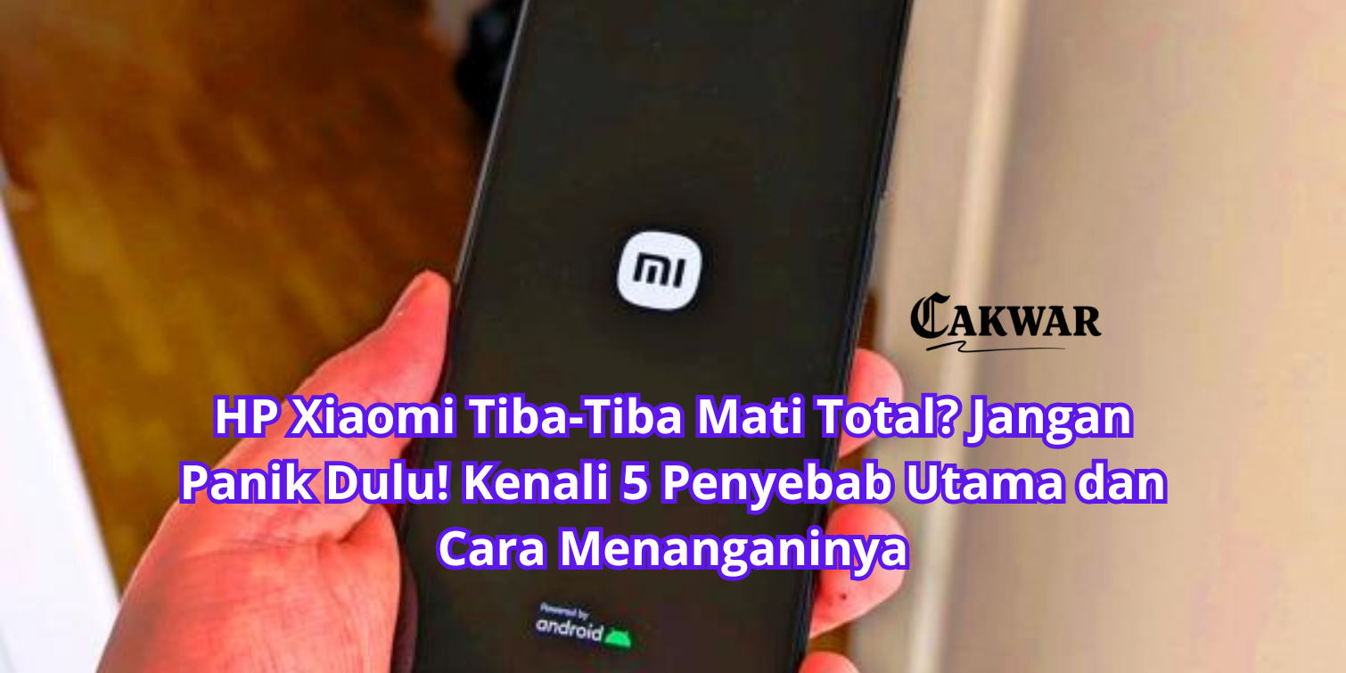 HP Xiaomi Tiba-Tiba Mati Total? Jangan Panik Dulu! Kenali 5 Penyebab Utama dan Cara Menanganinya