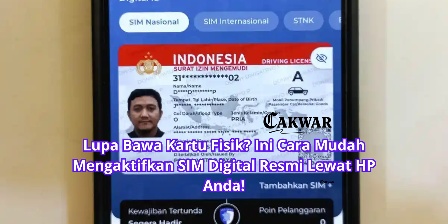 Lupa Bawa Kartu Fisik? Ini Cara Mudah Mengaktifkan SIM Digital Resmi Lewat HP Anda!