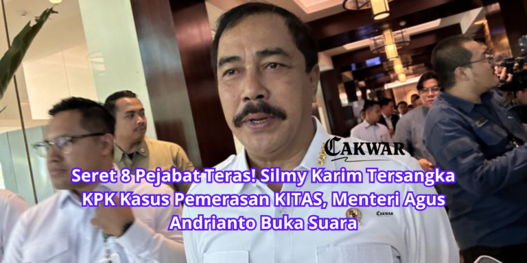 Seret 8 Pejabat Teras! Silmy Karim Tersangka KPK Kasus Pemerasan KITAS, Menteri Agus Andrianto Buka Suara