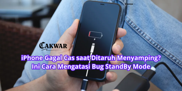 iPhone Gagal Cas saat Ditaruh Menyamping? Ini Cara Mengatasi Bug StandBy Mode