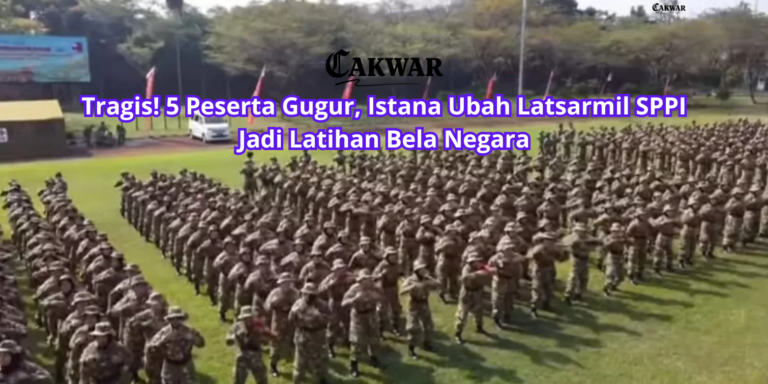 Tragis! 5 Peserta Gugur, Istana Ubah Latsarmil SPPI Jadi Latihan Bela Negara