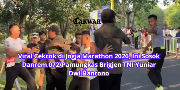 Viral Cekcok di Jogja Marathon 2026, Ini Sosok Danrem 072/Pamungkas Brigjen TNI Yuniar Dwi Hantono
