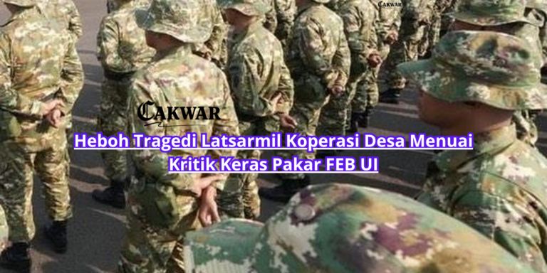 Heboh Tragedi Latsarmil Koperasi Desa Menuai Kritik Keras Pakar FEB UI
