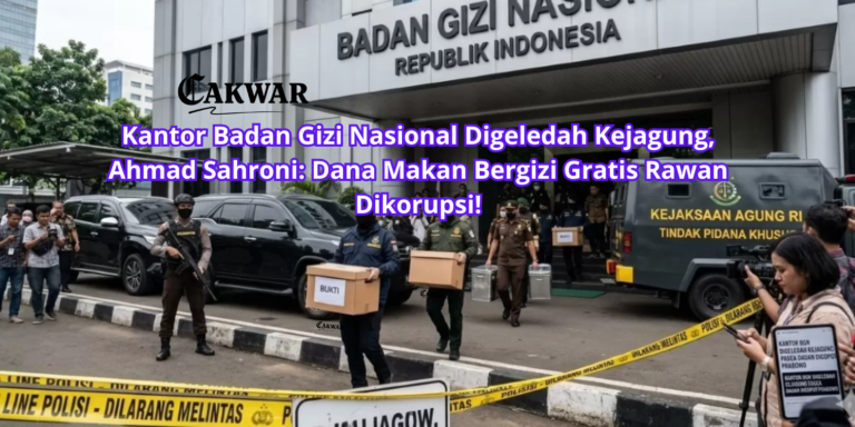 Kantor Badan Gizi Nasional Digeledah Kejagung, Ahmad Sahroni: Dana Makan Bergizi Gratis Rawan Dikorupsi!