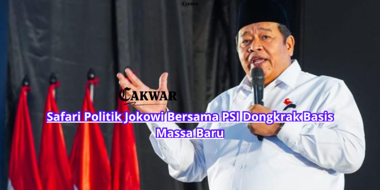 Safari Politik Jokowi Bersama PSI Dongkrak Basis Massa Baru