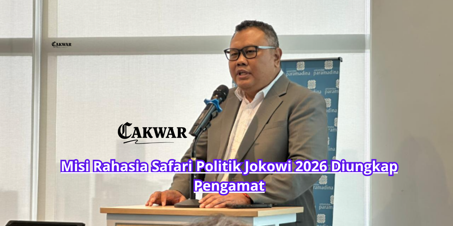Misi Rahasia Safari Politik Jokowi 2026 Diungkap Pengamat