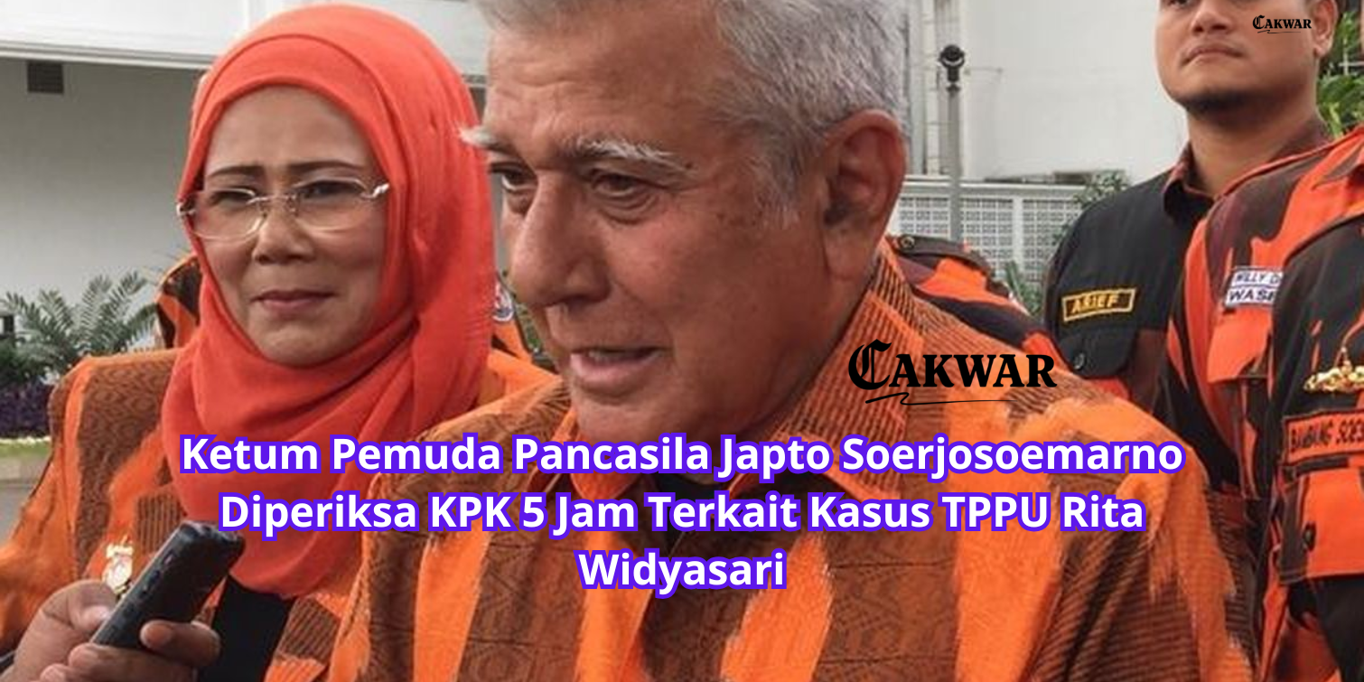 Ketum Pemuda Pancasila Japto Soerjosoemarno Diperiksa KPK 5 Jam Terkait Kasus TPPU Rita Widyasari
