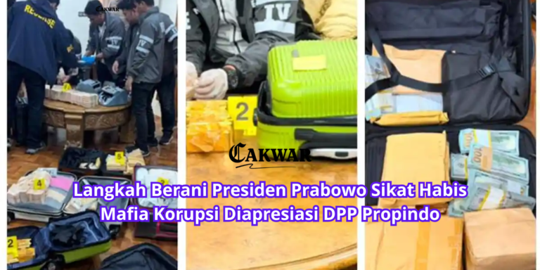 Langkah Berani Presiden Prabowo Sikat Habis Mafia Korupsi Diapresiasi DPP Propindo