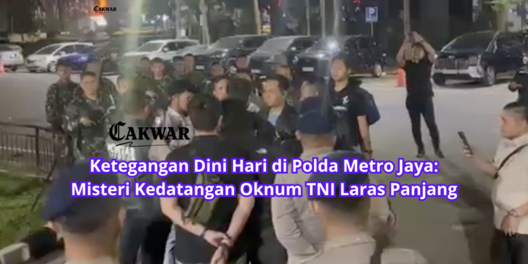 Ketegangan Dini Hari di Polda Metro Jaya: Misteri Kedatangan Oknum TNI Laras Panjang
