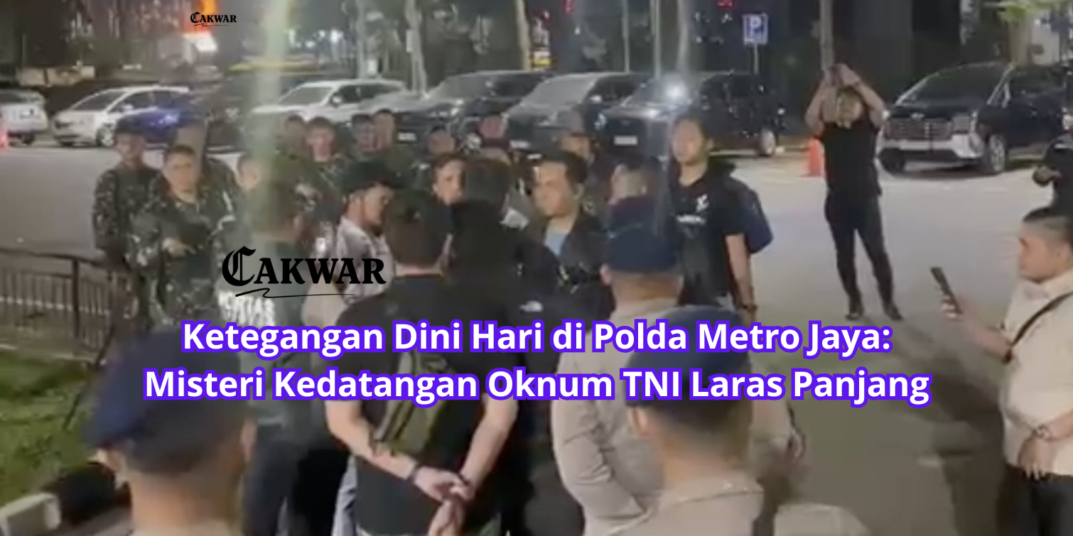 Ketegangan Dini Hari di Polda Metro Jaya: Misteri Kedatangan Oknum TNI Laras Panjang