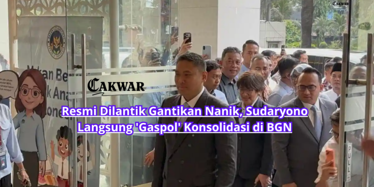 Resmi Dilantik Gantikan Nanik, Sudaryono Langsung ‘Gaspol’ Konsolidasi di BGN