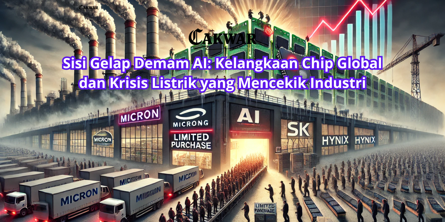Sisi Gelap Demam AI: Kelangkaan Chip Global dan Krisis Listrik yang Mencekik Industri