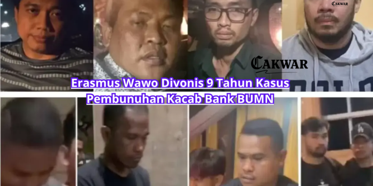 Erasmus Wawo Divonis 9 Tahun Kasus Pembunuhan Kacab Bank BUMN