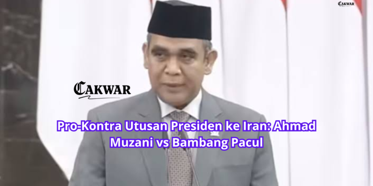 Pro-Kontra Utusan Presiden ke Iran: Ahmad Muzani vs Bambang Pacul
