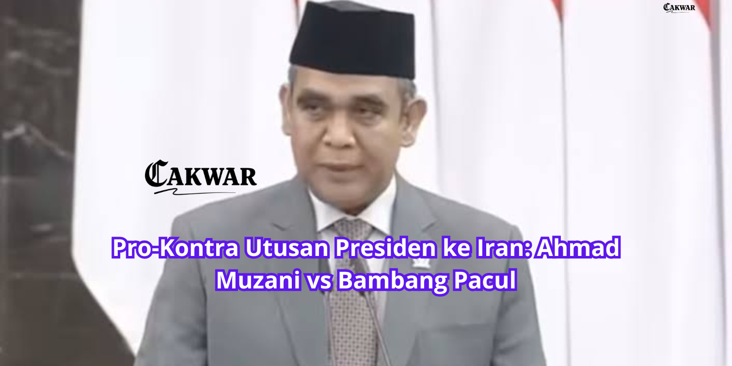 Pro-Kontra Utusan Presiden ke Iran: Ahmad Muzani vs Bambang Pacul