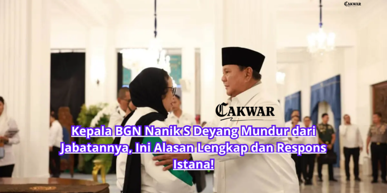 Kepala BGN Nanik S Deyang Mundur dari Jabatannya, Ini Alasan Lengkap dan Respons Istana!